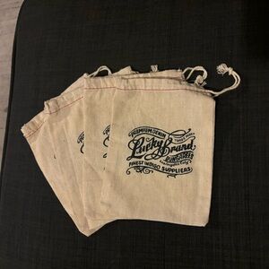 4 Lucky Brand linen/canvass satchel